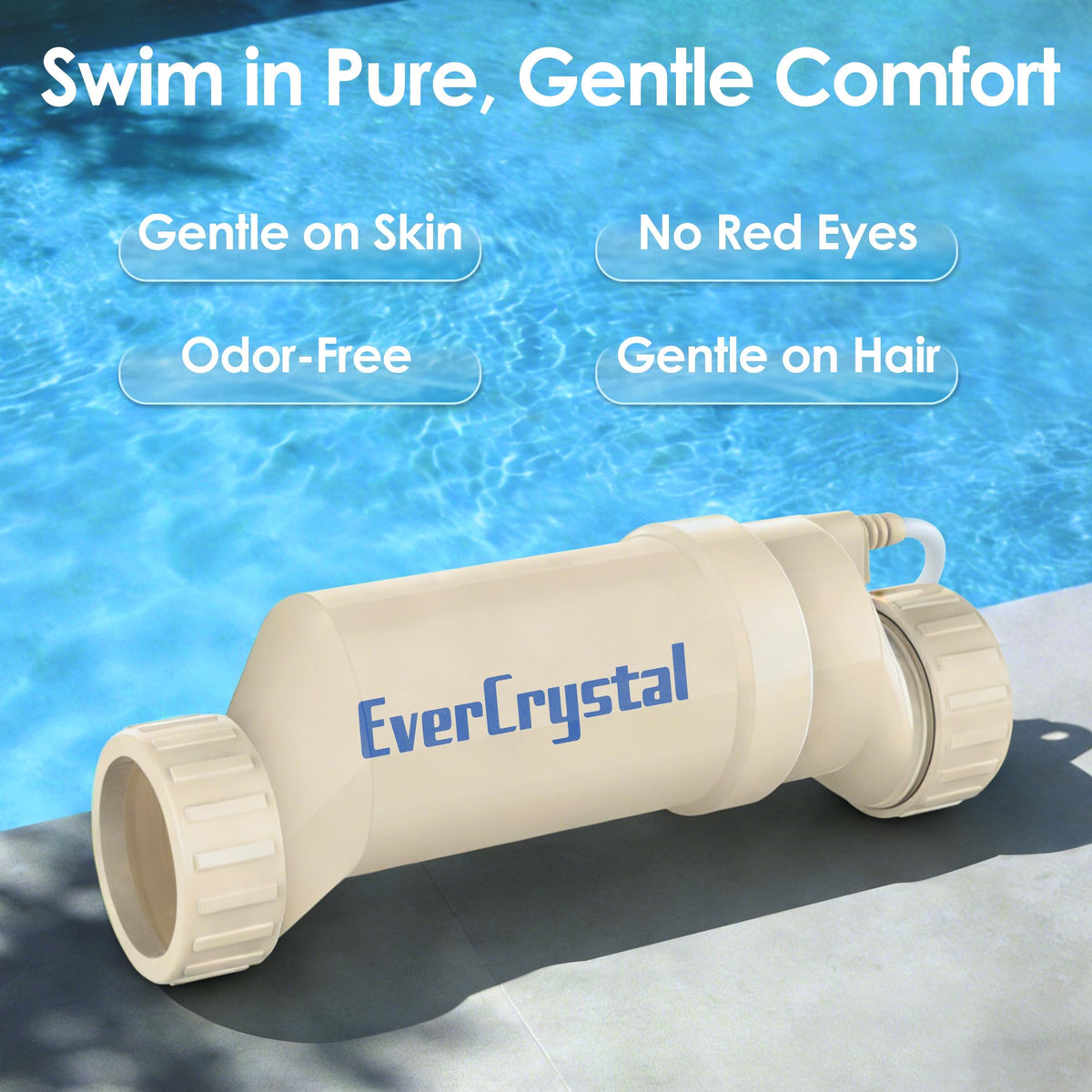 EverCrystal salt cell compatible with Hayward T-15 systems