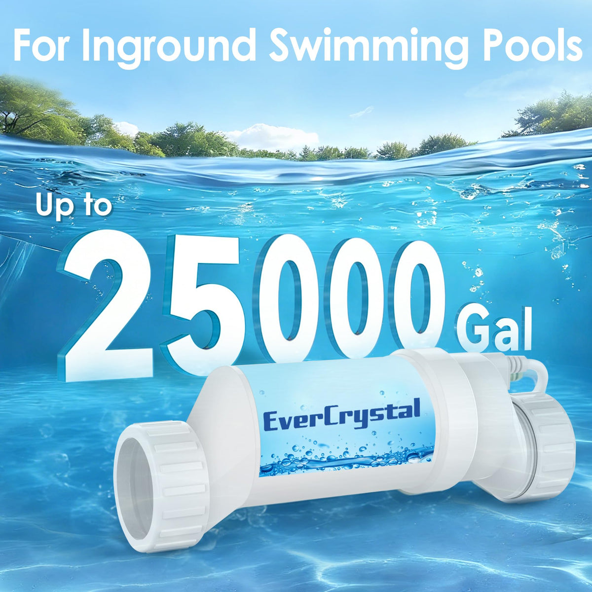EverCrystal reliable replacement with two-year warranty and responsive customer service.