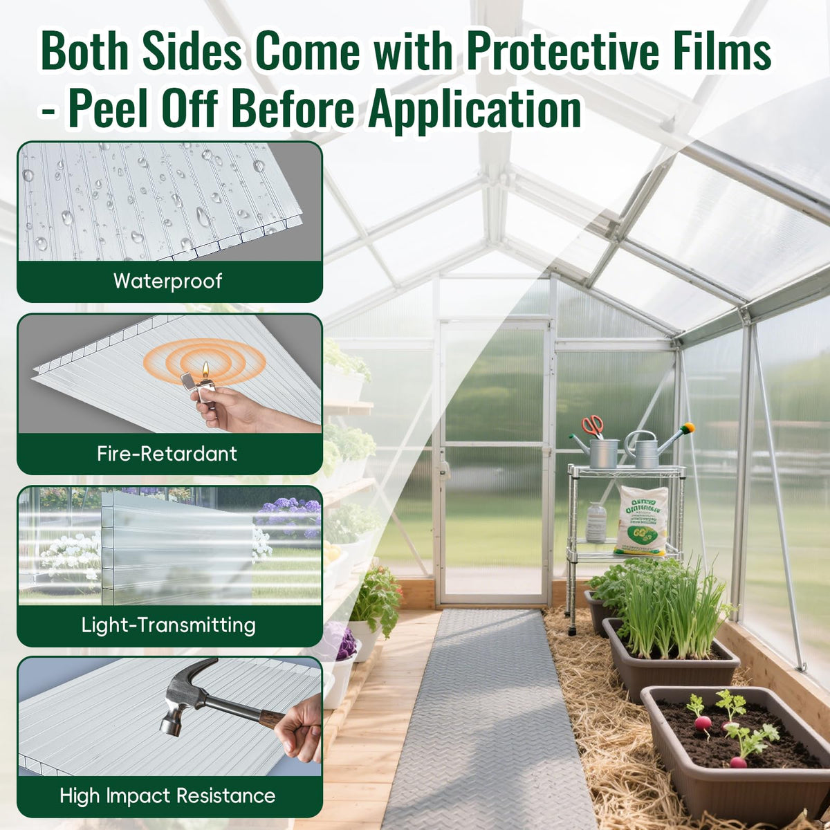 EVERECO versatile applications for coops and nurseries with panels.