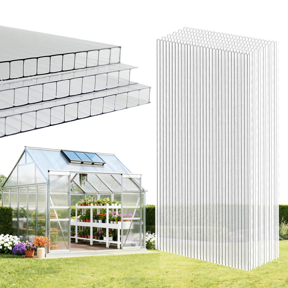 EVERECO greenhouse panel with high light transmission for thriving plants