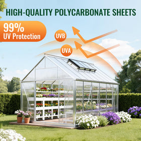 EVERECO panel with UV protection coating blocks rays to protect crops