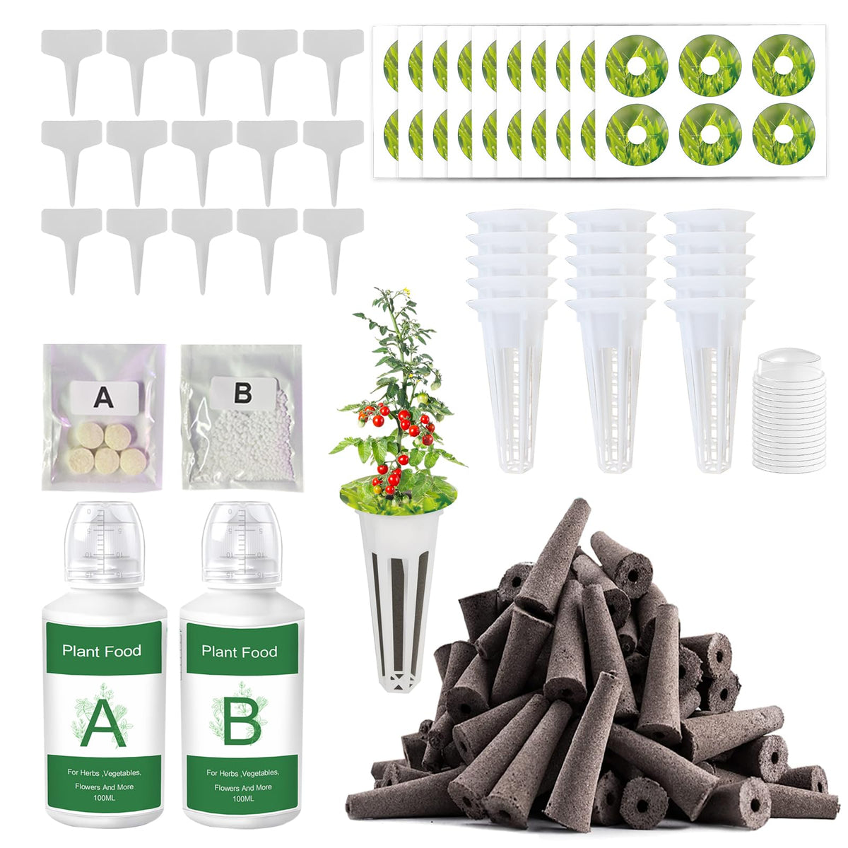 Everecoo hydroponic seed pods kit ready for indoor germination setup.