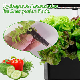 EVERECOO seed starter sponges feature top-hole design to prevent seed loss.