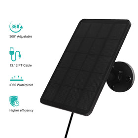 EverExceed Blink Outdoor solar panel 360° mount enables optimal sun exposure.