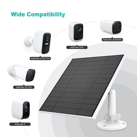 EverExceed EufyCam compatible panel angles for optimal sun exposure.