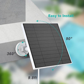 EverExceed IP65 weatherproof solar panel designed for outdoor use.