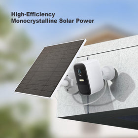 EverExceed monocrystalline solar cells powering Eufy cameras reliably.