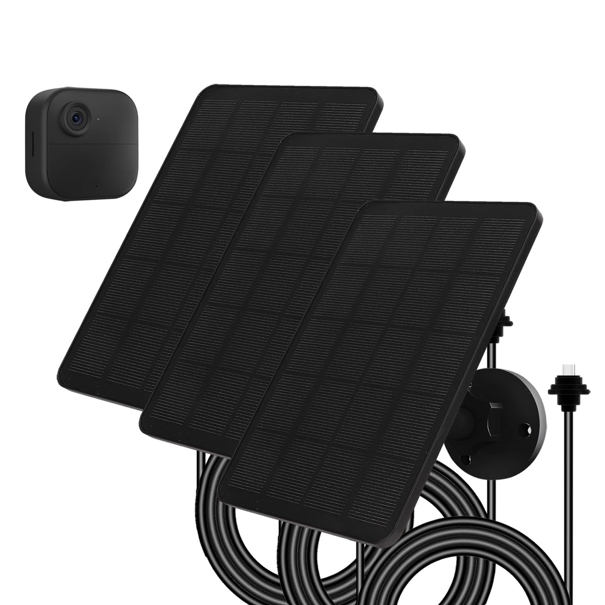 EverExceed solar panel for Blink Outdoor powers outdoor cameras.