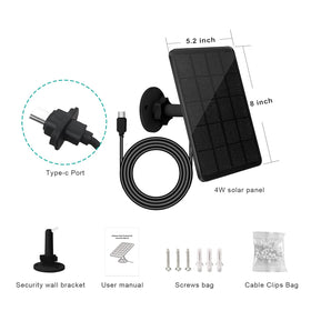 Three-pack includes panels, brackets, plugs, screws, clips, and manual.