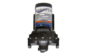 Everflo pump ports close-up highlighting quick-connect fittings for versatile connections.