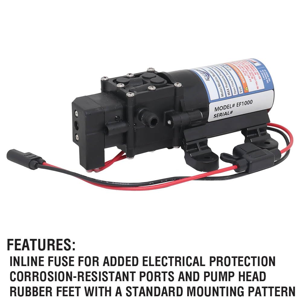 Everflo pump mounted with clamps illustrating quick installation and stable operation.