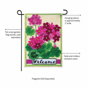 Evergreen Flag fits standard garden flag stands for easy setup.
