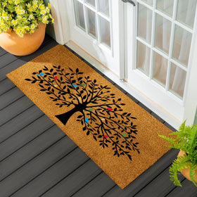 Evergreen Flag multicolor birds design boosts curb appeal and first impression.