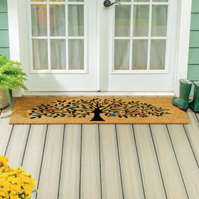 Evergreen Flag non-slip backing keeps mat steady on busy floors.