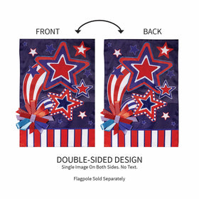 Evergreen Flag weather-resistant patriotic flag withstands sun and rain.