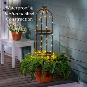 Evergreen Garden stainless steel hardware ensures durable assembly against the elements.