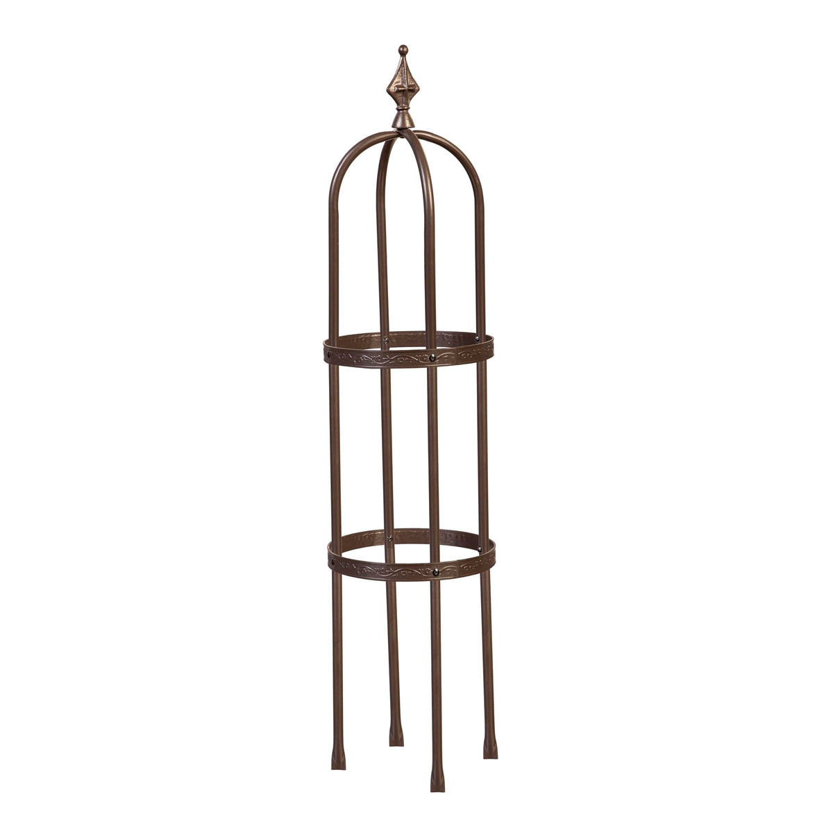 Stainless steel hardware on Evergreen Garden trellis for lasting durability