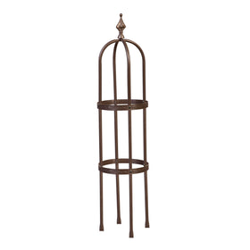 Stainless steel hardware on Evergreen Garden trellis for lasting durability