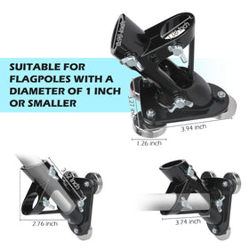 Everlling no-drill magnetic mount avoids body damage while installing.