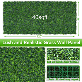 EverNature faux ivy wall panel closeup texture showing realistic leaves.