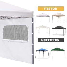 Easy-install replacement walls for 10x10 pop-up tents