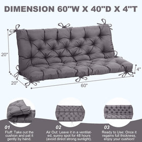 EverPine cushion with connected backrest design for balanced comfort
