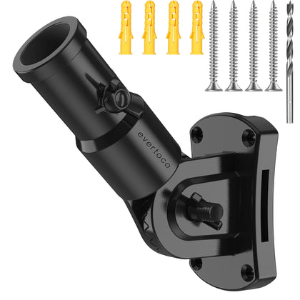 Evertoco heavy duty flag bracket front view showcases durable stainless steel for outdoor use