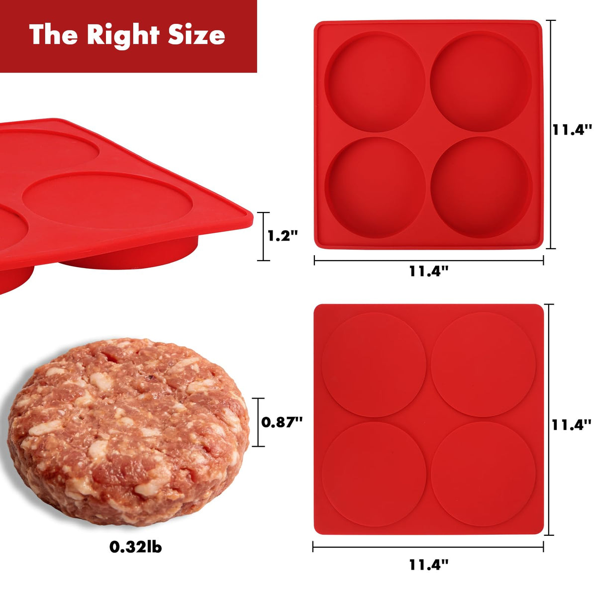 EverWinSR slim stackable freezer tray fits compact kitchen freezers.
