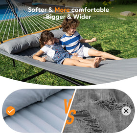Everyfun all-weather polyester fabric resists fading and water, ideal for outdoor use