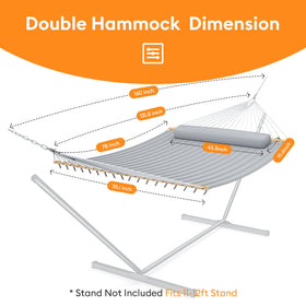Everyfun portable outdoor hammock, perfect for camping, backyard enjoyment, and travel
