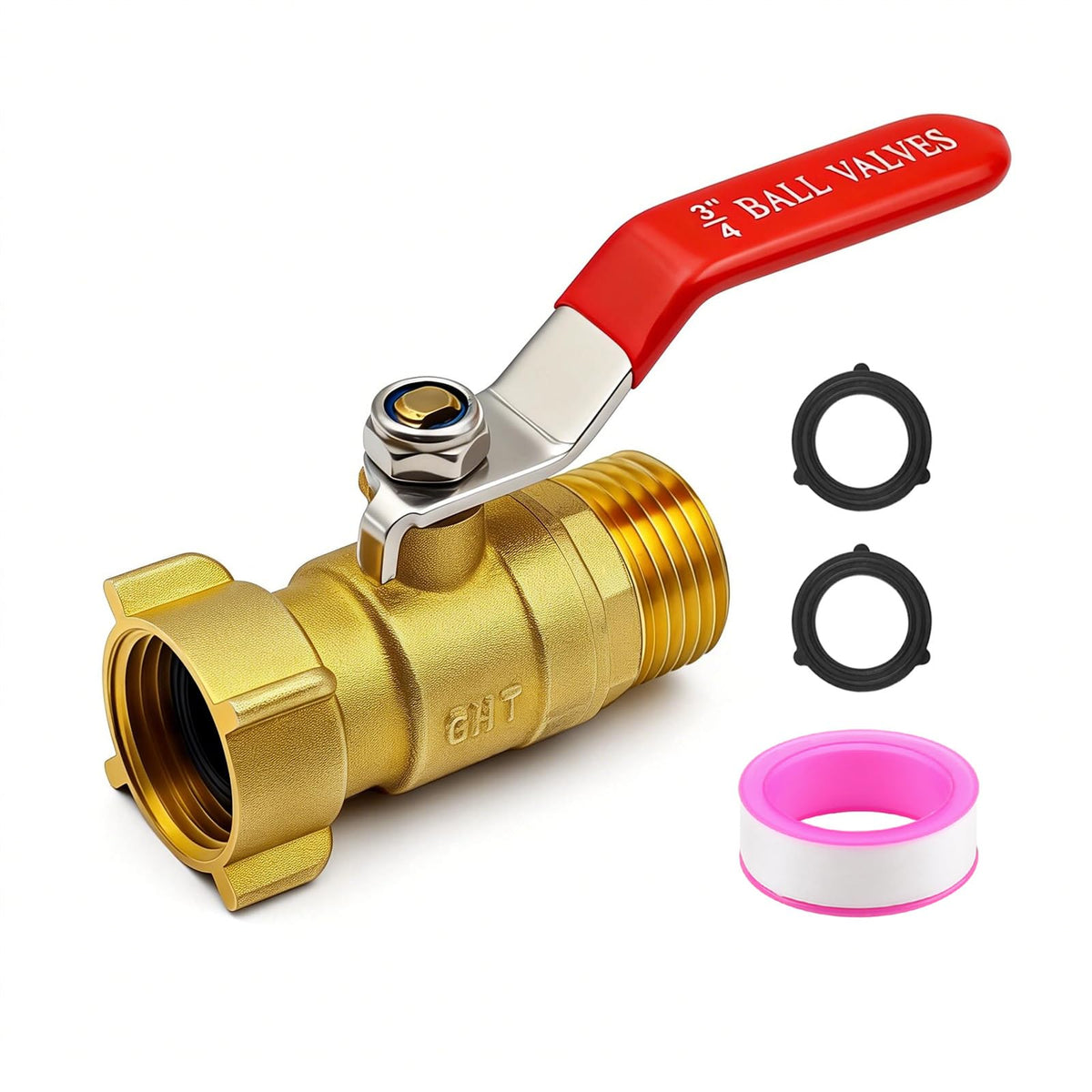 EverZenHub heavy-duty brass valve with full-flow design for sprinkler systems