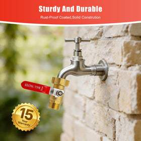 EverZenHub pressure-tested leak-proof valve for reliable connections