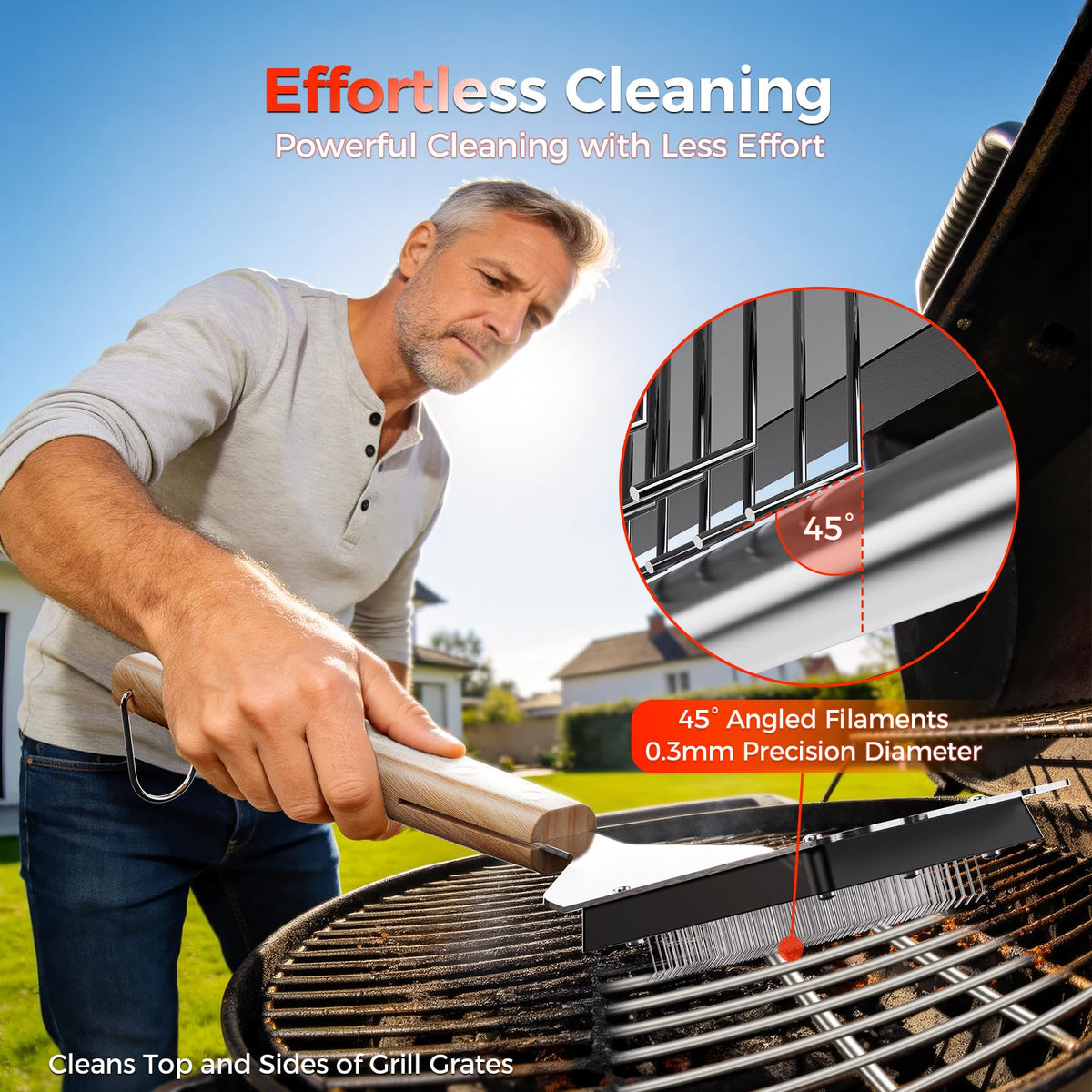 EG evgoer includes four scraper sizes for stubborn burnt residue.