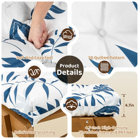EVJUICION cushions with four ties provide stable non-slip fit