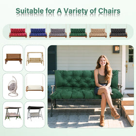 EVJUICION versatile cushion for benches, swings, and indoor use.