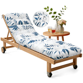EVJUICION waterproof outdoor lounge chair cushions in full size for outdoor comfort