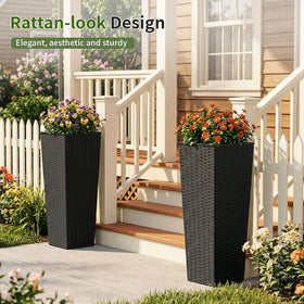 EVLIQUIL spacious height ideal for large plants like fiddle leaf fig or monstera