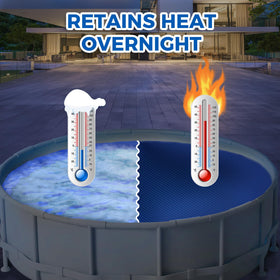 Evoio 6-24 foot compatibility demonstrates versatile pool fitting across sizes.