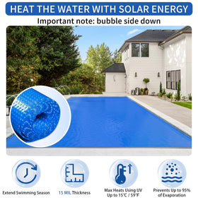 Evoio cut-to-fit feature adapts to pool dimensions