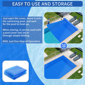 Evoio durable pool blanket ready for seasonal reuse