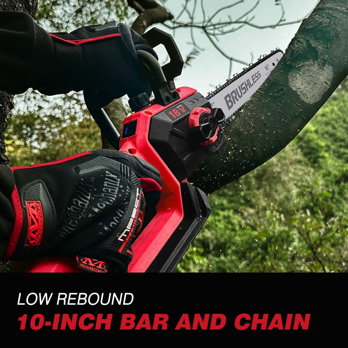 EVOIRON ultra-light design weighs 4 pounds for easy handling and reduced fatigue.
