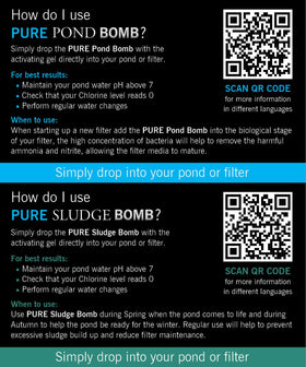 Evolution Aqua Pure Sludge Bomb label highlights its award-winning heritage.