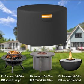 EVRBUL 38-inch diameter fit suits most round pits.