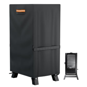 EVRBUL 40-inch smoker cover front view protects grill from rain