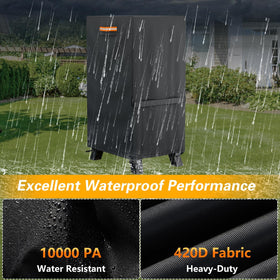 EVRBUL 420D fabric closeup highlights PU coating for weather resistance
