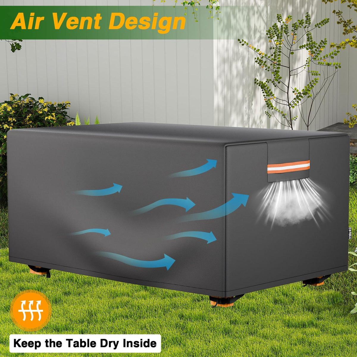 EVRBUL air vent design prevents moisture buildup inside