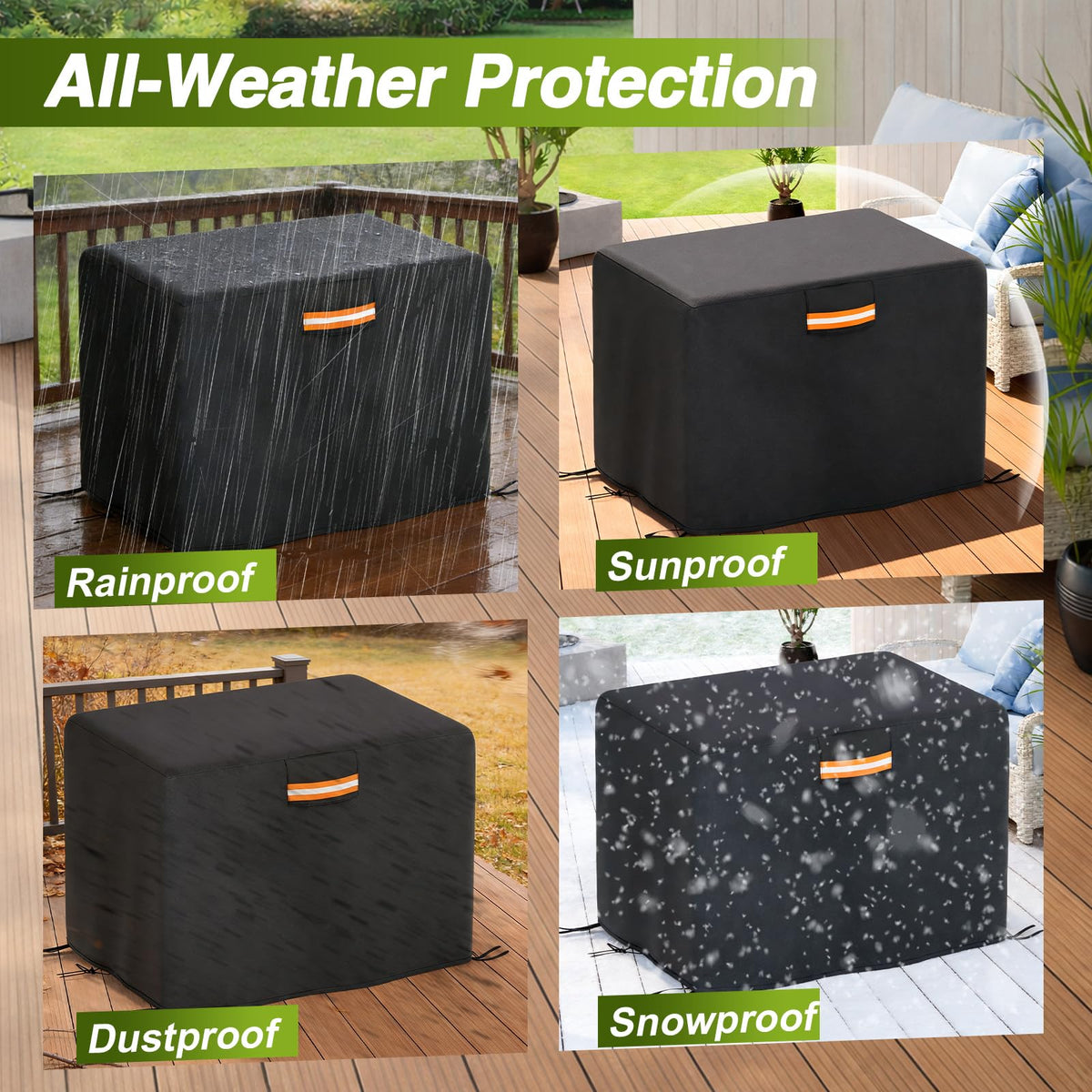 EVRBUL Heavy-duty 420D fabric delivers rugged, tear-resistant protection.