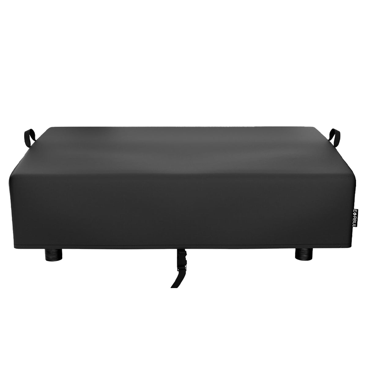 Dimension label 38×21×10 marks precise sizing for table top grills.