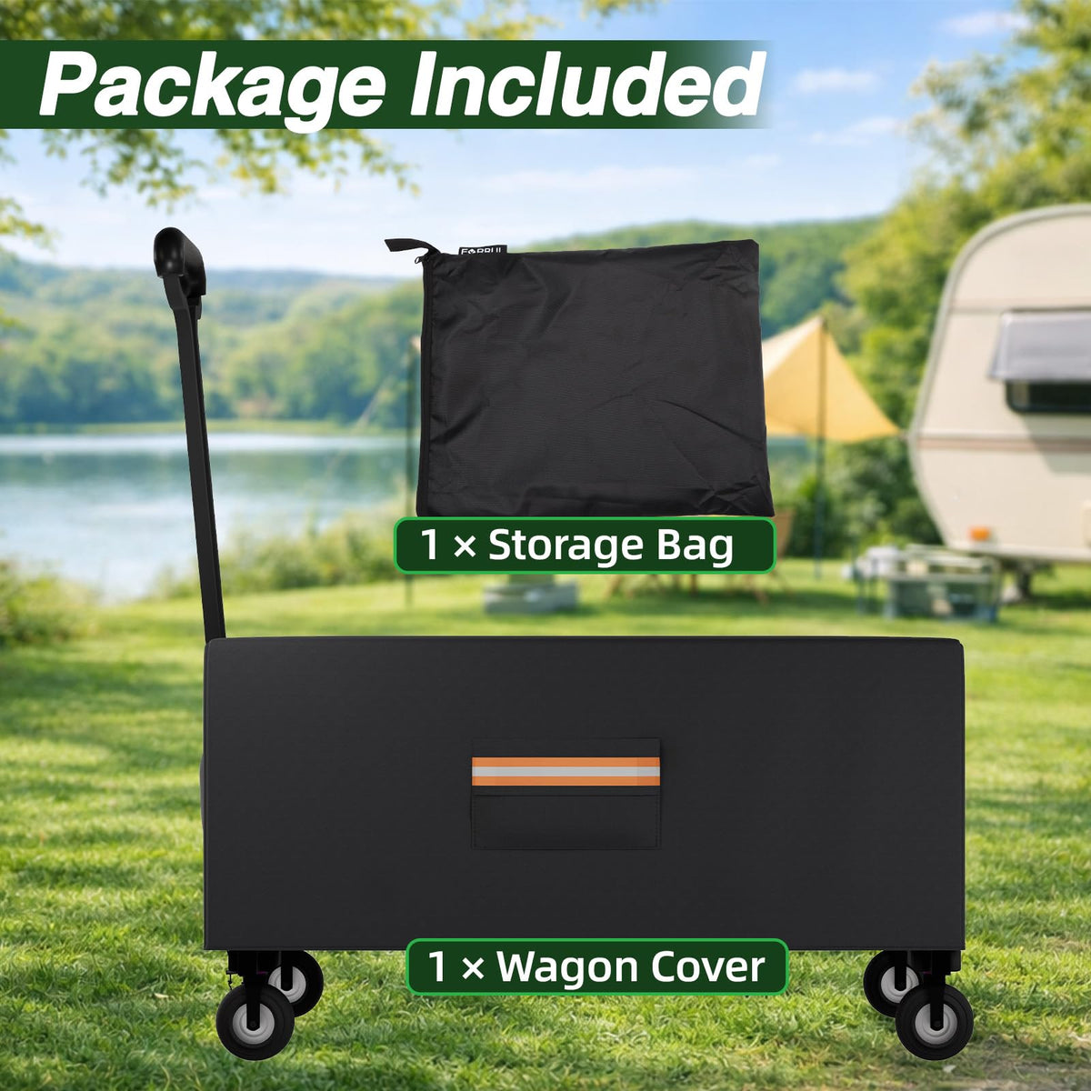 EVRBUL compact design for easy storage and transport of the cover.