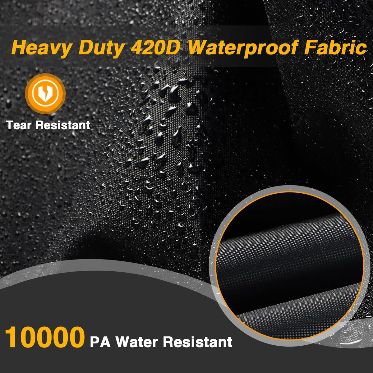 EVRBUL 50+ UV-blocking interior reflects sun and protects the finish.